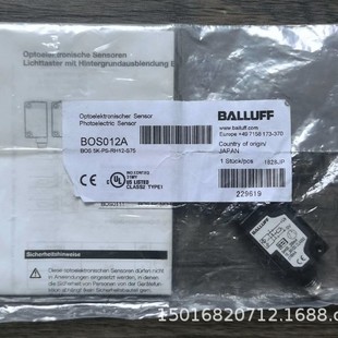 Balluff BOS012A Sensor BOS 5K-TS-RH12-S75 Free Shipping Physical in stock Discussion