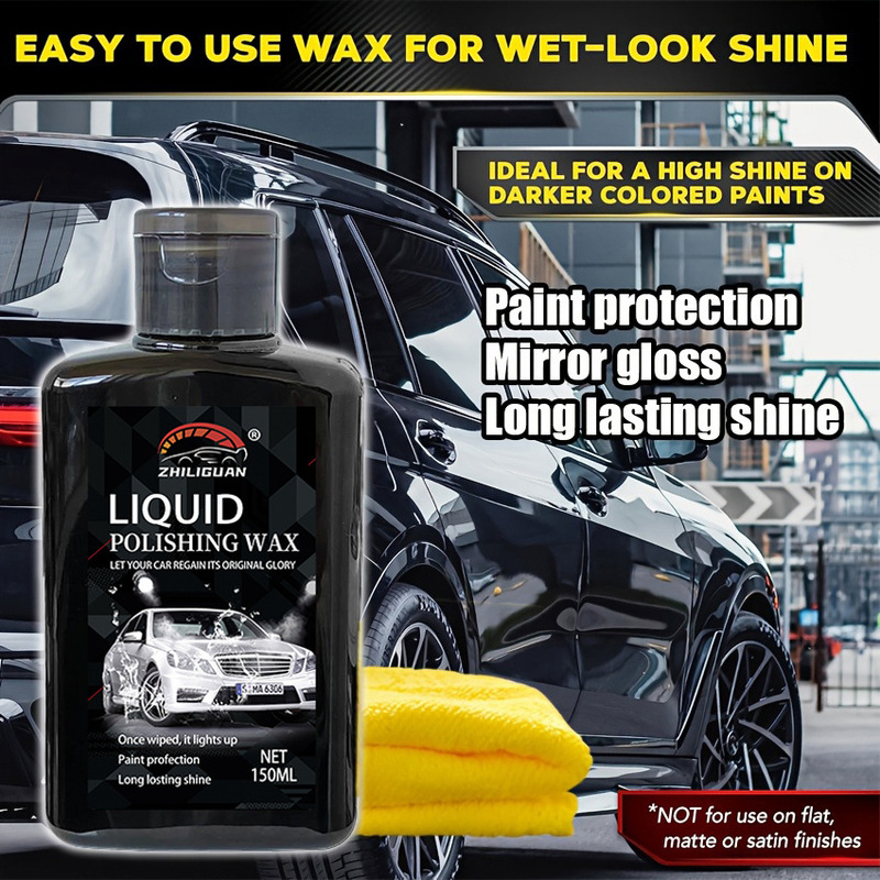 Car Protection Wax, Car Exterior Crystal-Plated Glaze, Paint Wax, Car Paint Coating Wax, Renovation Dust-Proof Polishing Solid Car Wax
