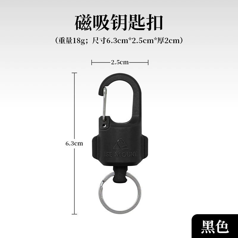 ISE MOUNT Внешние магнитные крышки для ключей портативный персонаж гужение анти -магнитный блок
