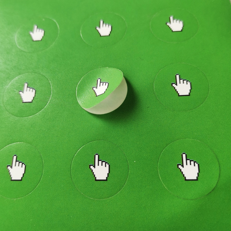 带香味贴纸INS风卡通香味不干胶贴纸装饰贴封口标签摩擦香味贴纸