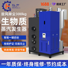 弘力300KGサイクロン除塵バイオマスボイラー商用縦型省エネ蒸気発生器ボイラー工場