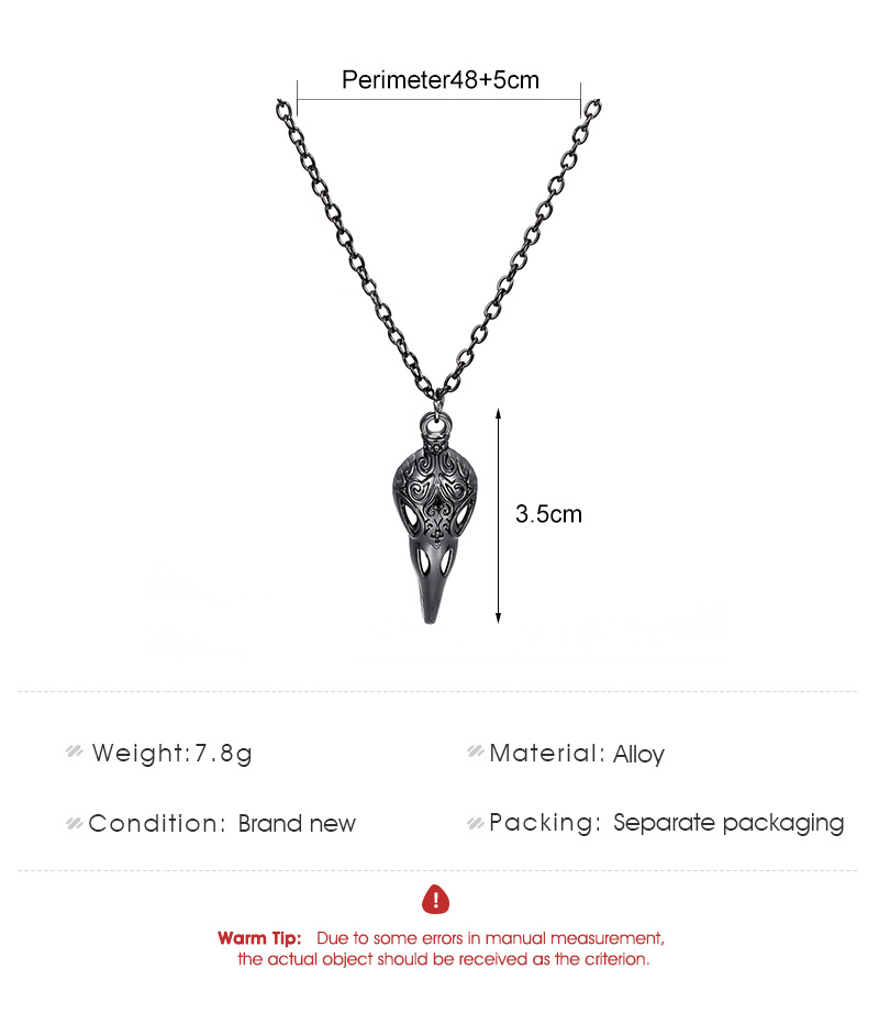 Retro Bird Alloy Plating Women's Pendant Necklace display picture 1