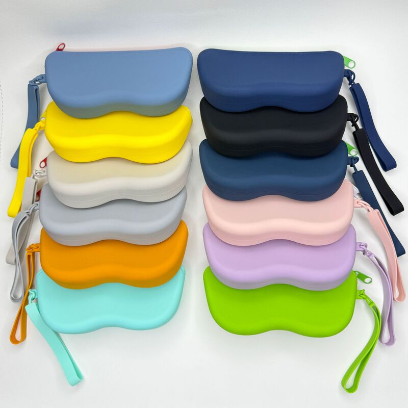 Cross-Border New Product Silicone Glasses Bag Portable Sunglasses Storage Bag Sunglasses Storage Box DIY Glasses Silicone Bag Cross-Border New Product Silicone Glasses Bag Portable Sunglasses Storage Bag Sunglasses Storage Box DIY Glasses Silicone Bag
