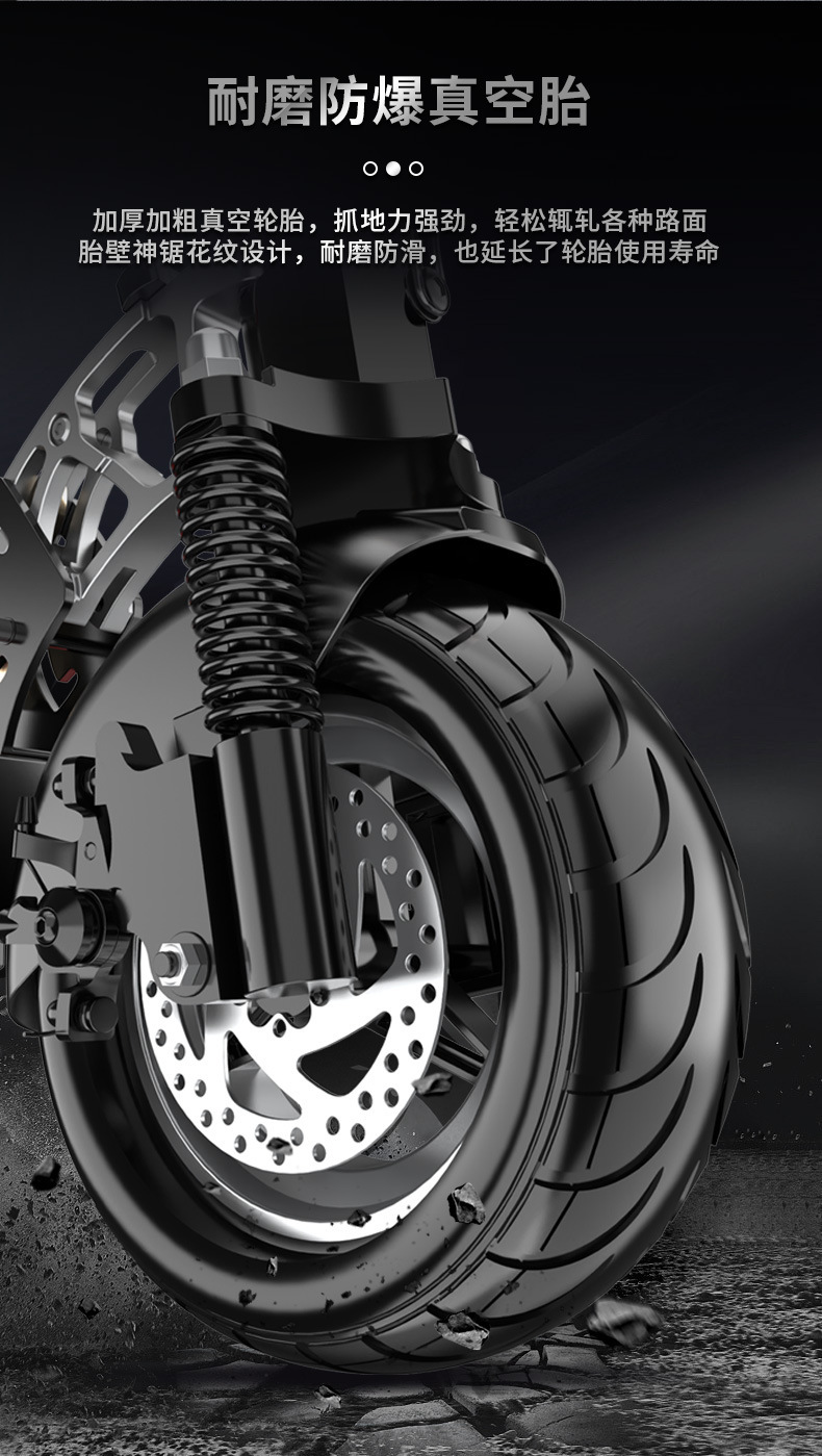 Cross-Border Best-Selling 10-Inch Foldableing Electric Vehicle with High Endurance and Dual-Drive Lithium Battery for Driving Adult Electric Bicycles