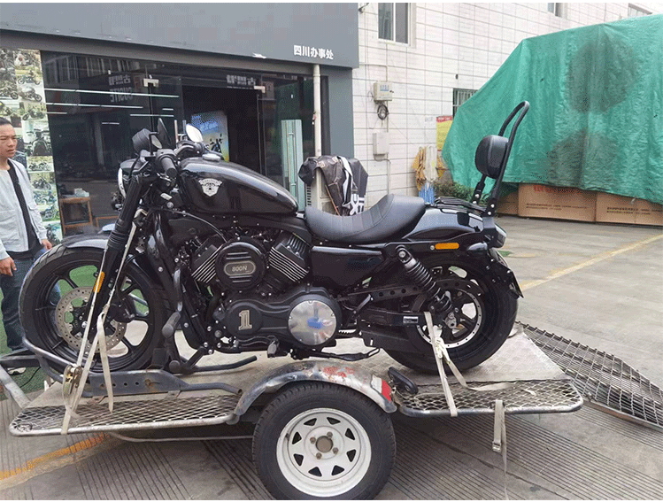 Xiangshuai tough guy 800N motorcycle modified shelf backrest bumper folding backrest quick release side bag non-destructive installation