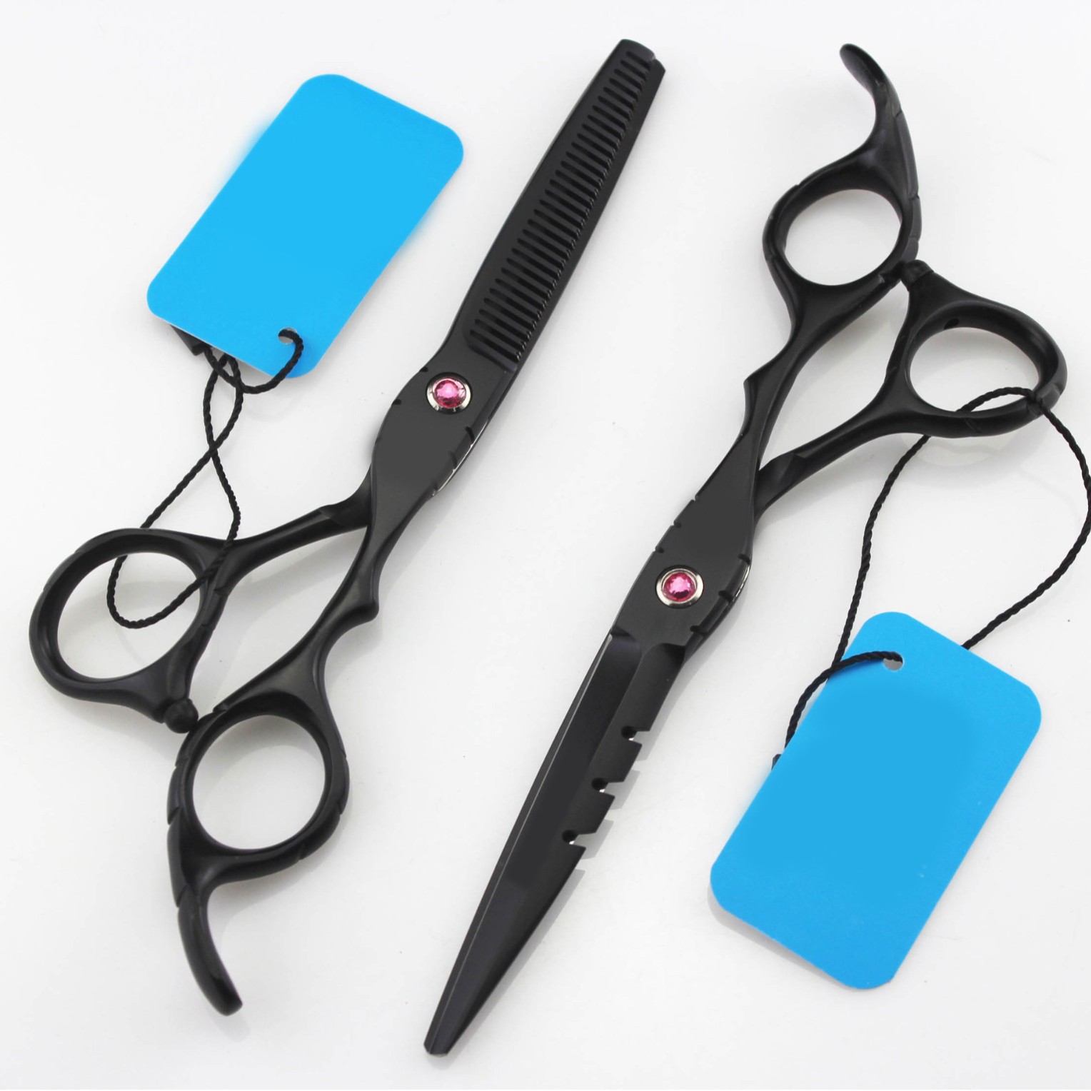 黑色烤漆  个性 美发剪刀 理发剪 平剪 刘海剪 牙剪 打薄剪