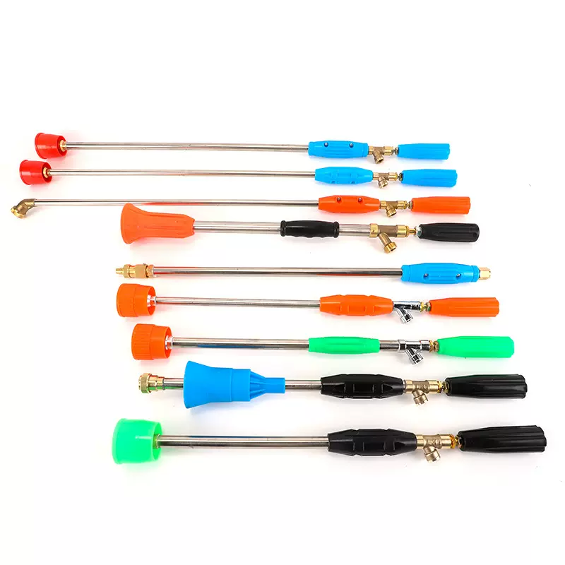 厂家批发可调节雾化细腻高压泵园艺洒水枪喷枪农用打药远程喷枪