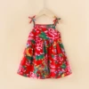 Red peony sling