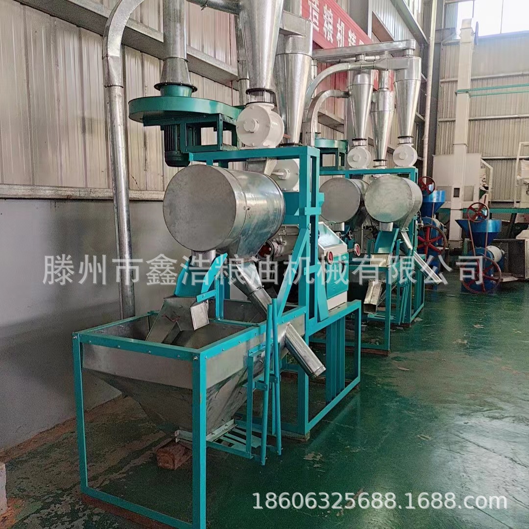 小麦加工设备皮心分离面粉机 全自动粮食磨面机