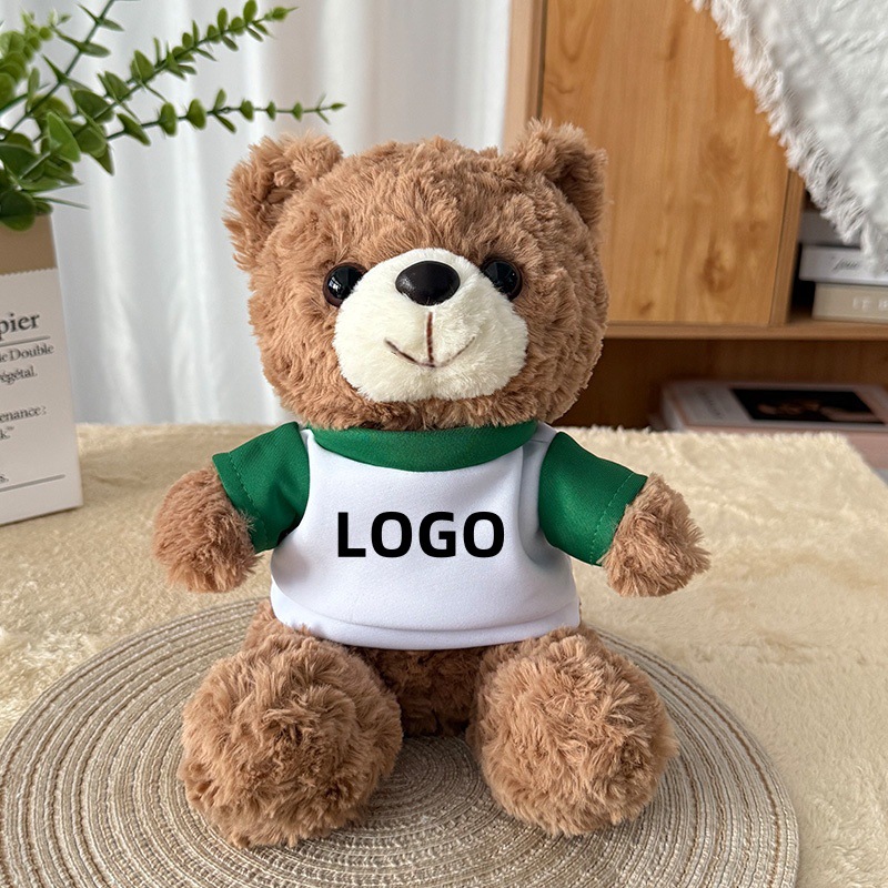 Logo imprimible Teddy Bear Teddy Bear DIY impresión de muñecas de regalo de la compañía de juguetes de peluche