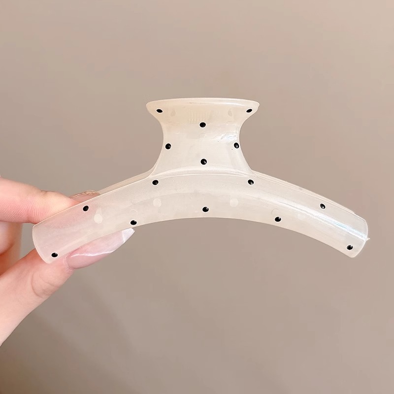 Acrílico grande, pinza de amor, pinza para el cabello, parte posterior de la cabeza femenina, pinza de tiburón, horquilla, pinza para el cabello, tocado, primavera y verano