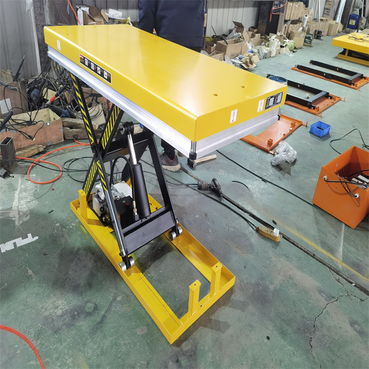 固定式剪叉式升降机货物举升机小型货梯  电动液压升降平台 车间