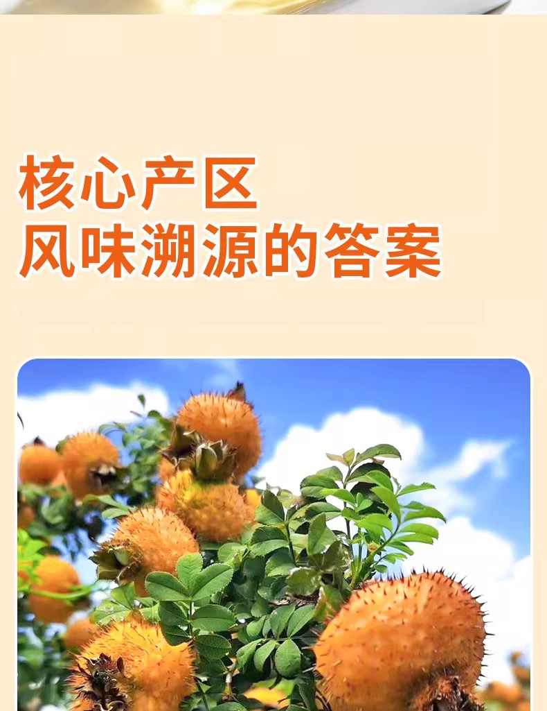 Rosa Roxburghii Black Tea (Ci Li Hong Cha) — Cold-Brew Vitamin C Herbal Tea, 50g quality and texture