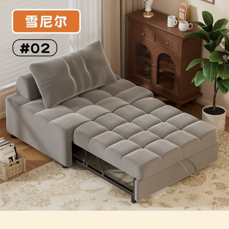 单双人沙发床可折叠一体两用2025新款小户型客厅多功能抽拉伸缩床|undefined