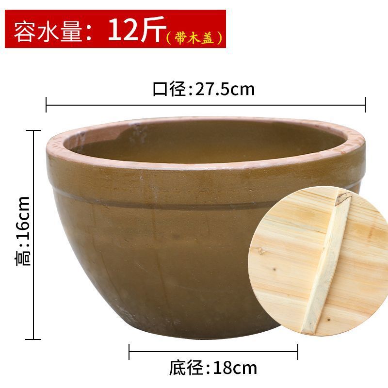 米酒罐容器酿酒坛子陶瓷瓦缸老式水缸腌菜家用醪糟甜酒酒酿发酵缸|undefined
