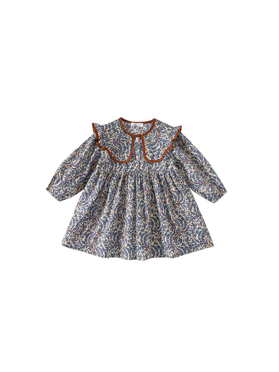 Ropa Infantil Youbao, Vestido de Princesa para Niñas de Primavera y Otoño, Vestido Floral para Niñas, Vestido Elegante para Niñas Pequeñas, Ropa para Bebés image 7