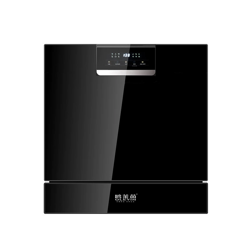 Встроенная посудомоечная машина OLEYIN HL12-04GB Top Edition с вместимостью 12 наборов, умная озонирующая стерилизация и сушка