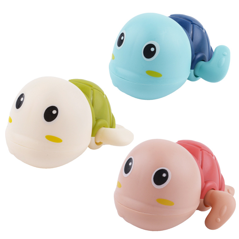 Baño para niños, natación con cuerda, patito amarillo, bebé, tortuga, baño, baño, baño, niños y niñas, juguetes de agua al por mayor