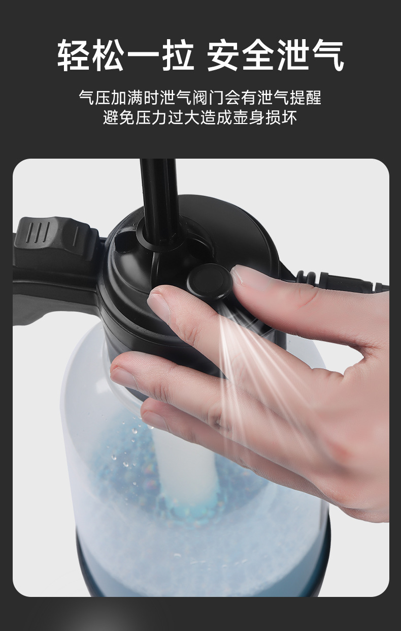 【Premium Selection】Car Wash Tools Foam Spray Bottle Car Wash Liquid Pa Bottle Garden Watering Can High-Pressure Hand-Held Foam Spray Bottle