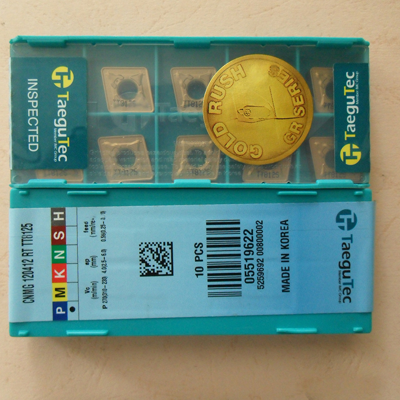 代理特固克数控刀片CNMG190612-KT TT7015铸铁刀片 韩国特固克