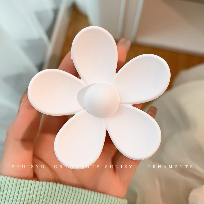 Clip de agarre, gran cantidad de cabello, horquilla esmerilada, horquilla simple, horquilla de tiburón, nuevo y exquisito tocado de alta gama, horquilla femenina