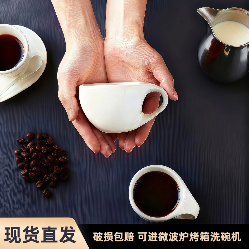 Ceramic high quality white coffee creative spoon for living room for…