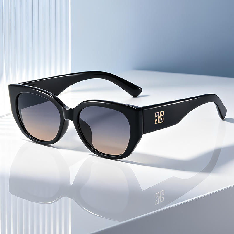 236 [standard definition sunglasses] smart black gradient pink
