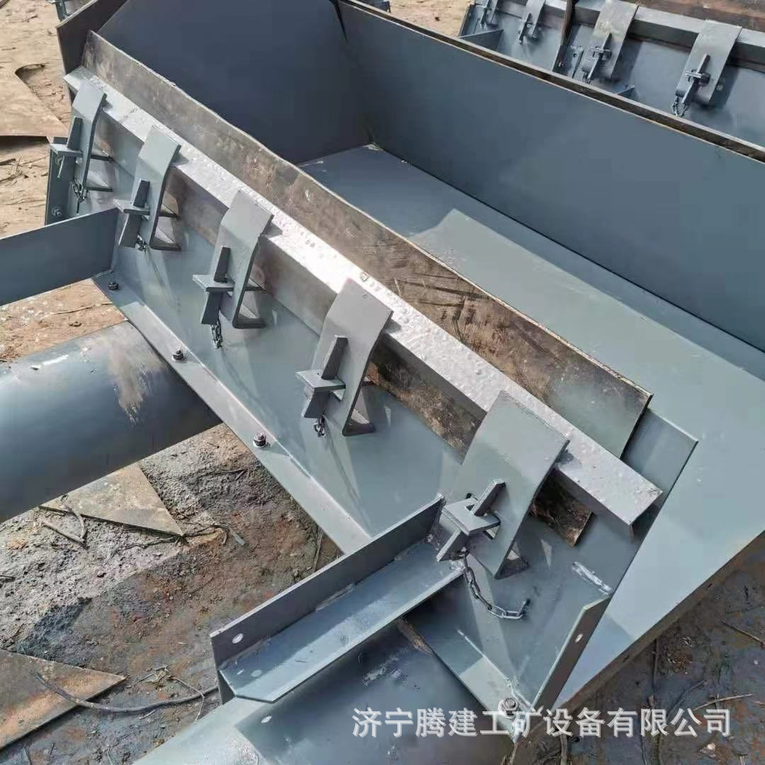 输送机用75型导料槽 喇叭口矩形口式导料槽 密封带式输送机导料槽