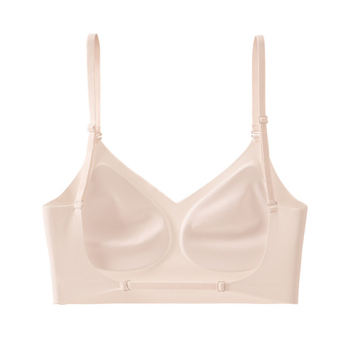 Bestselling invisible back bra for women, thin U-shaped beauty back strapless bra with multiple wearing methods, comfortable underwire bra