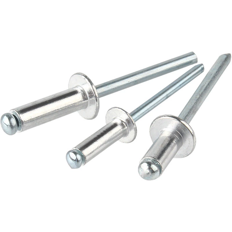 Алюминиевое отверстие сердечника гвоздя K-типа с круглой головкой заклепка для ногтей вытяжная заклепка декоративный винт M2M3M4M5M6