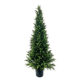 Amazon cross-border hotel floor decoration outdoor wedding ornaments fake pine cypress tree Christmas tree simulation cypress potted plant