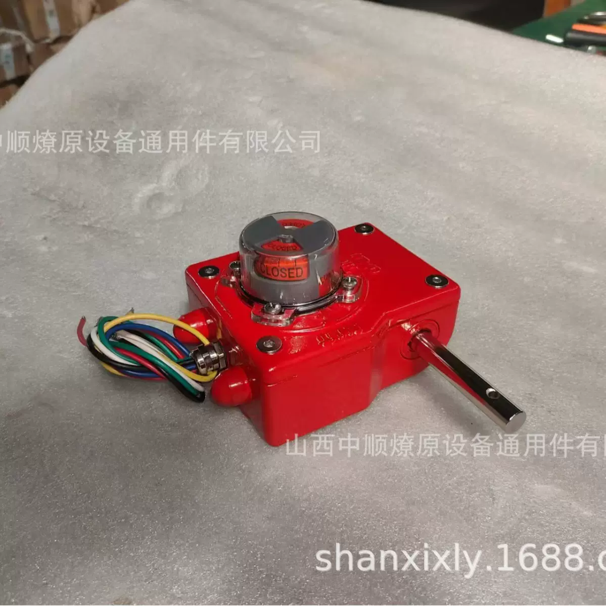 专业生产  出口品质 供应消防铝制减速器 齿轮箱蜗轮头 手动执行