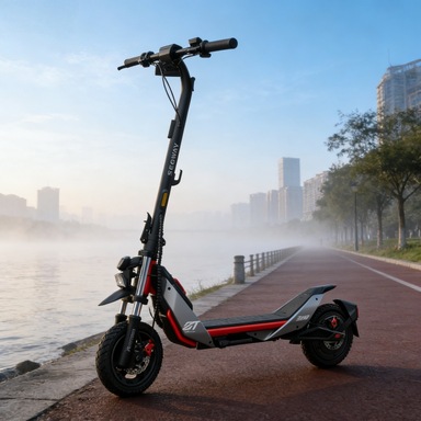No. 9 ZT3 Pro Original Authentic Two-Wheel Electric Scooter, Foldable Adult Transport Vehicle