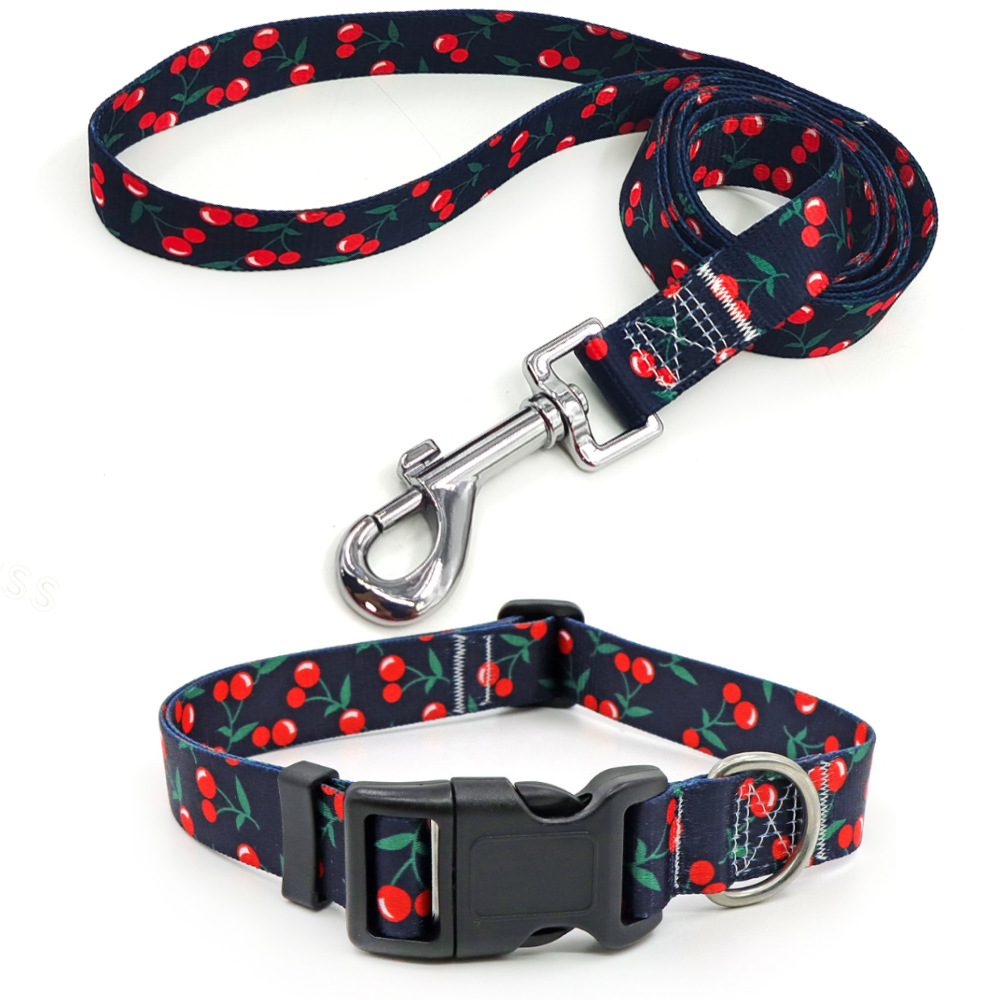 Amazon al por mayor collar de mascota corda de tracción al aire libre paseo perro collar perro collar en el viento