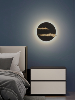 跨境新款壁灯创意个性卧室床头灯现代简约客厅楼梯过道酒店灯具|ru