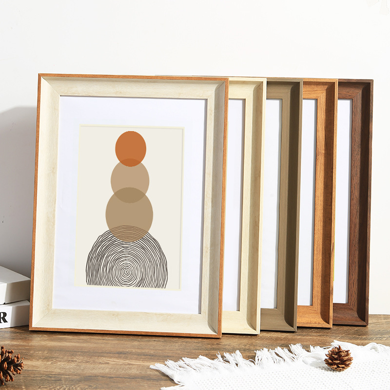 Retro large size imitation wooden photo frame 8 open 16K frame creative poster decoration a3A4 framed picture frame photo frame wholesale Retro large size imitation wooden photo frame 8 open 16K frame creative poster decoration a3A4 framed picture frame photo frame wholesale