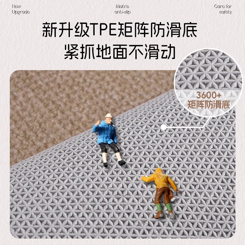 モダン軽豪華L型キッチンフロアマット滑り止め防油フットマット吸水吸油高級感可拭きフリースカーペット|undefined
