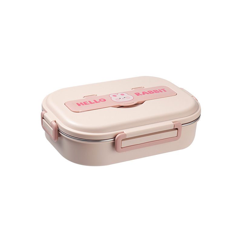 304 de acero inoxidable compartimiento aislado caja de almuerzo estudiante separado sellado caja de almuerzo con tapa caja de almuerzo cuatro rejilla cinco rejilla