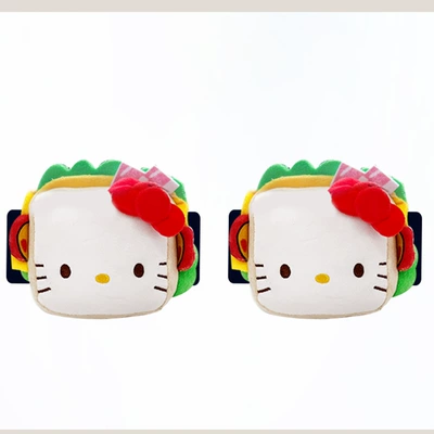 Handle Protection Roof Armrest Cover – Sürətlər qutusu və əl tormozu başlıqları - two-sandwich-kitty-cat-black-gloves