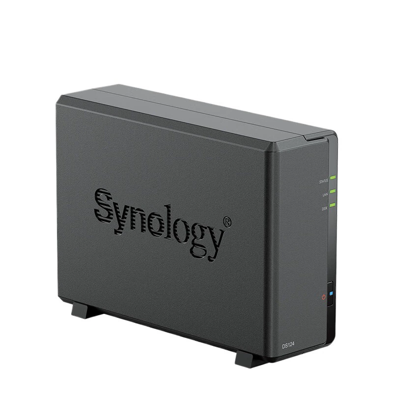 Synology DS124 quad -core single -disk NAS network storage private cloud smart album file automatic storage