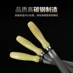 Xianjian Brand Half Round Wood Handle File File Knife Large File Steel File Bench File Flat File Plate File 6-16 Coarse Medium Fine Teeth