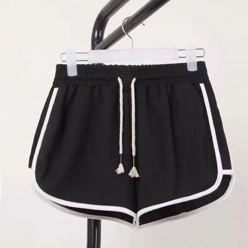 Korean style loose high waist sports shorts women's yoga wide leg hot pants fashionable casual home pajama pants beach pants women's summer Korean style loose high waist sports shorts women's yoga wide leg hot pants fashionable casual home pajama pants beach pants women's summer