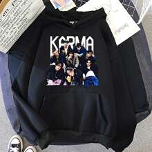 2025 New Album KARMA Hoodie Hot Song Ceremony Retro Women/me