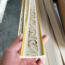 PVC装饰线条PS发泡平线压花腰线客厅阴角线修边线家装