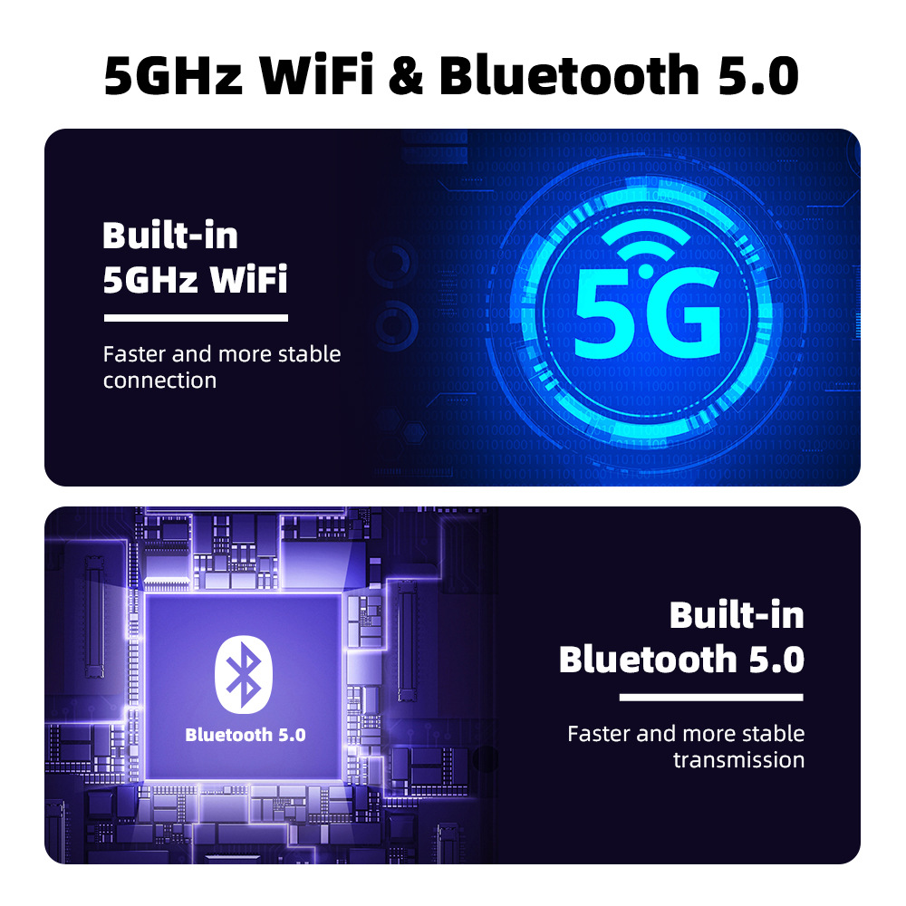 CarPlay adapter for in-car use: instantly converts wired connections to wireless, enabling seamless connectivity between your car and your device, with lossless installation