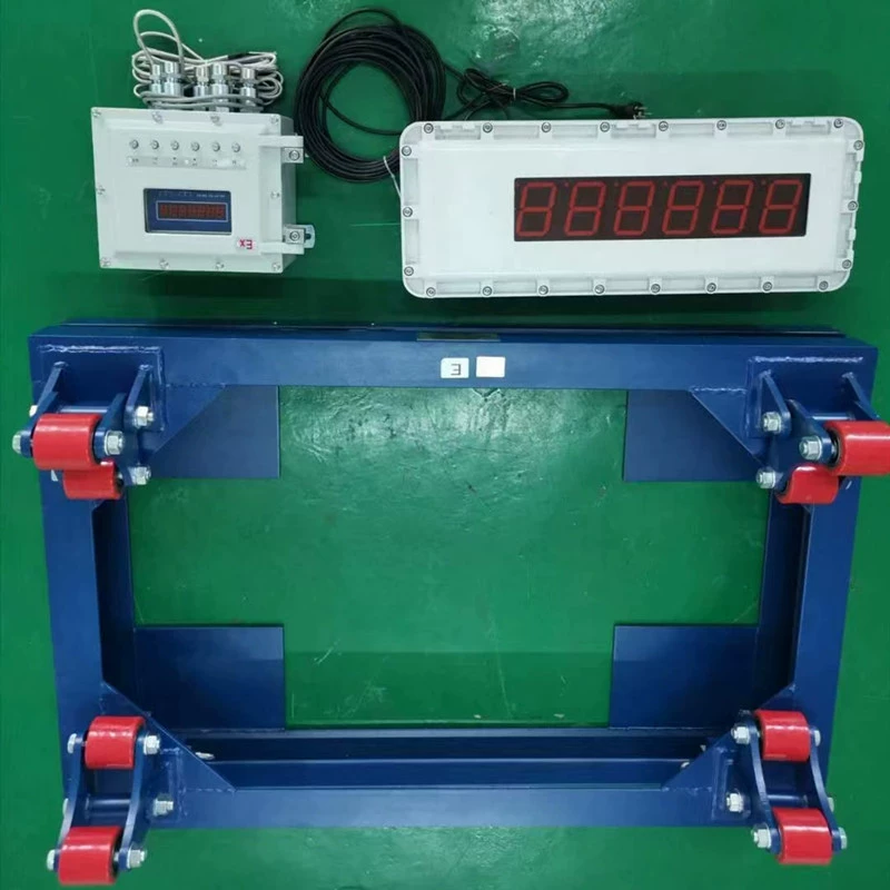 Техасский Ben'an тип взрывозащищенного стального цилиндра электронные весы 120X80cm двойной слой 3000kg Пыль взрывозащищенный стальной цилиндр напольный фунт