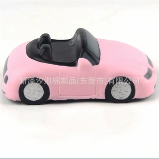 定制模型迷你儿童玩具软质发泡PU小汽车 高回弹PU发泡小跑车辅助