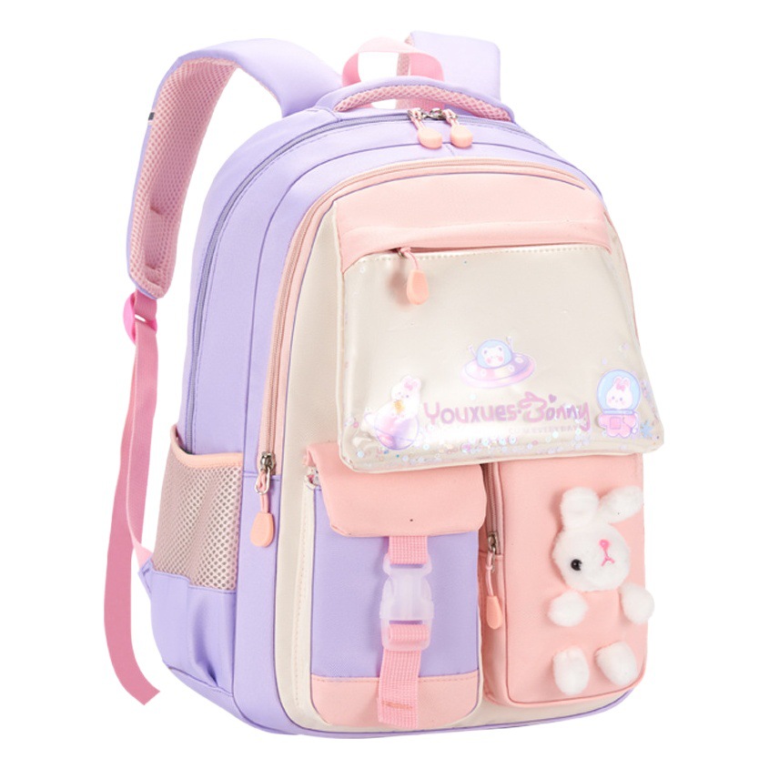 2023 nueva bolsa de arena movediza estudiante la escuela primaria femenina Grado uno dos tres a seis refrigerador descompresión niña niños mochila