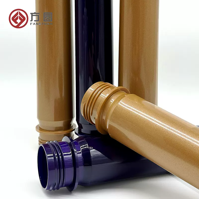 38牙120克食品级pet瓶胚日化包装管胚沐浴露洗发水跨境出口专供