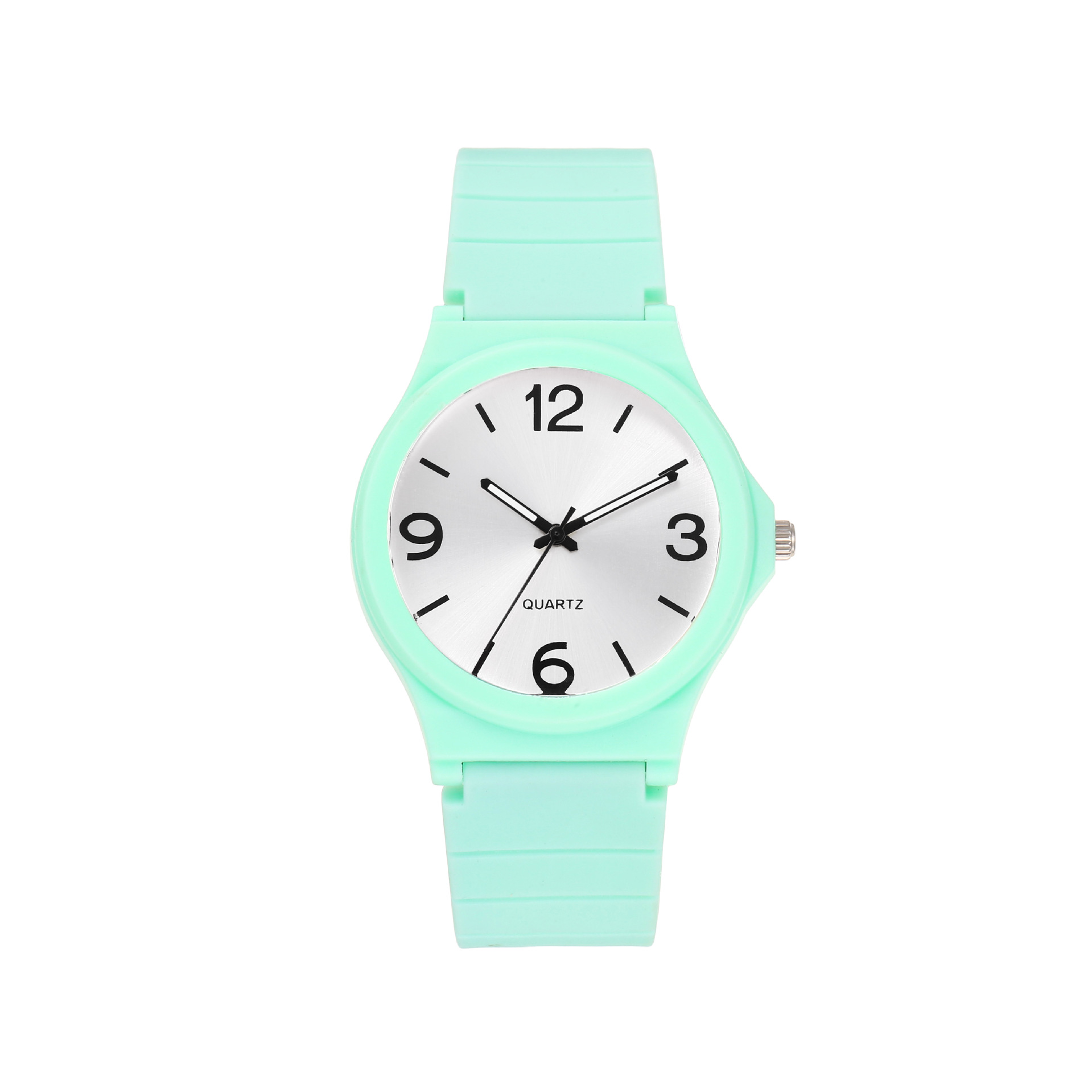 Nuevo reloj de cuarzo de tendencia reloj de pulsera de estudiantes para exámenes masculinos puntero simple reloj de estudiantes impermeable reloj de niñas